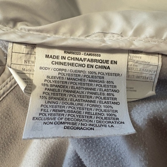 Nike AeroLayer Thermo Running Jacket Atmosphere Grey Women's Size Medium - Picture 12 of 12